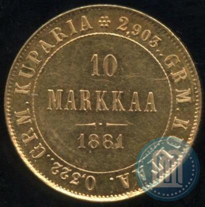 Фото 10 марок 1881 года S 