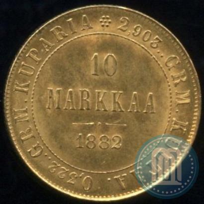 Фото 10 марок 1882 года S 