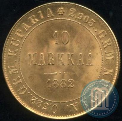 Picture 10 markkaa 1882 year S 