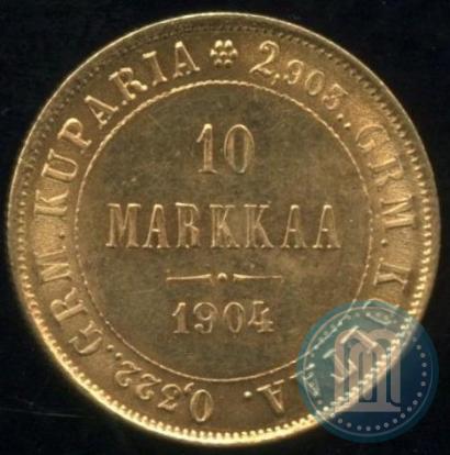 Picture 10 markkaa 1904 year L 