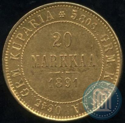 Фото 20 марок 1891 года L 