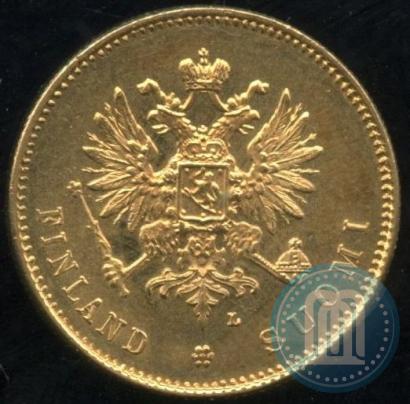 Picture 20 markkaa 1910 year L 