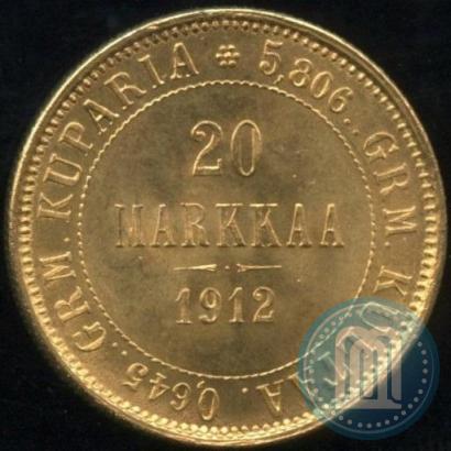 Picture 20 markkaa 1912 year S 