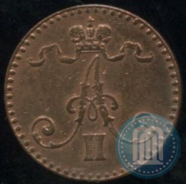 Picture 1 penni 1864 year  