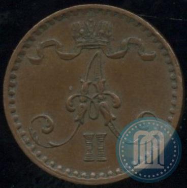 Picture 1 penni 1867 year  
