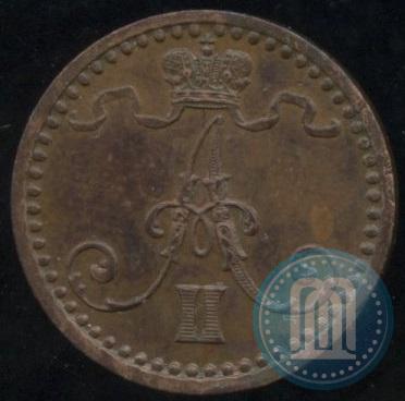 Picture 1 penni 1869 year  