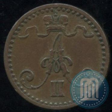 Picture 1 penni 1870 year  