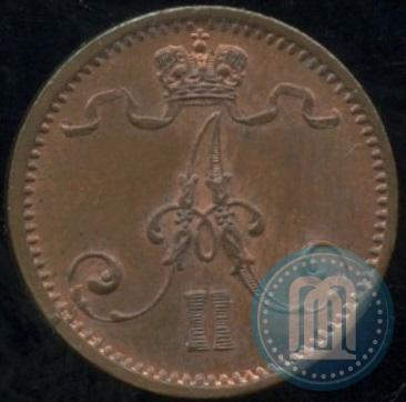 Фото 1 пенни 1874 года  