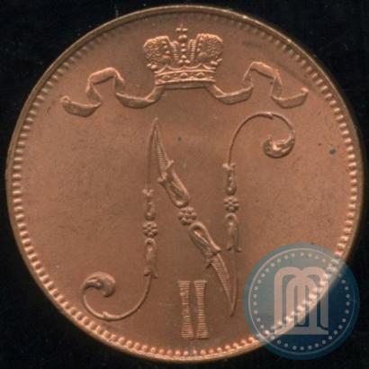 Picture 5 pennia 1906 year  