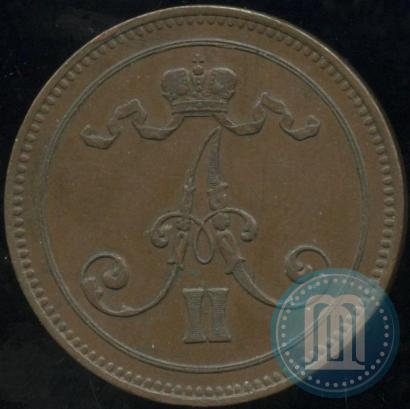 Фото 10 пенни 1867 года  