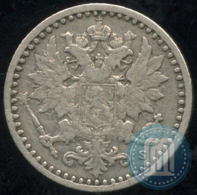 Фото 25 пенни 1866 года S 