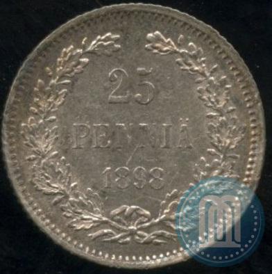 Фото 25 пенни 1898 года L 
