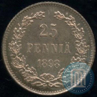 Фото 25 пенни 1898 года L 