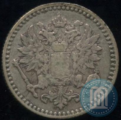 Фото 50 пенни 1868 года S 