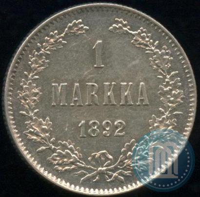 Picture 1 markka 1892 year L 