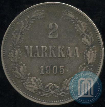 Picture 2 markkaa 1905 year L 
