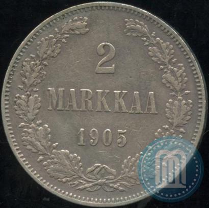 Picture 2 markkaa 1905 year L 