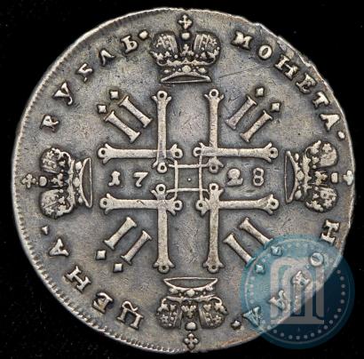 Picture 1 rouble 1728 year  "Type of 1727"