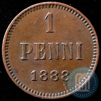Picture 1 penni 1888 year  