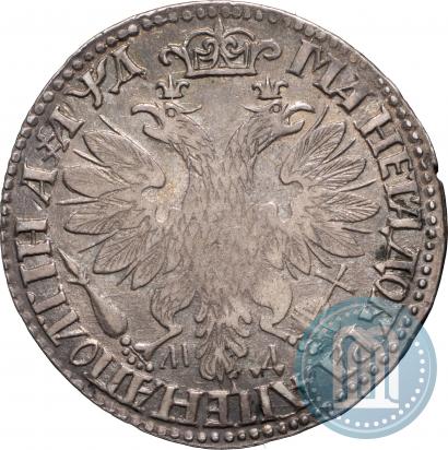 Picture Poltina 1704 year МД "Portrait by F. Alekseev"