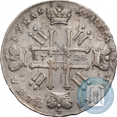 Picture 1 rouble 1728 year  "Type of 1728"
