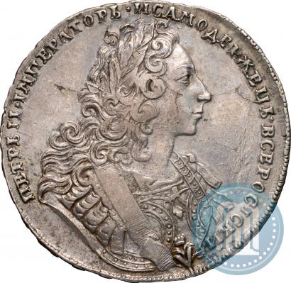 Фото 1 рубль 1729 года  "Тип 1729"