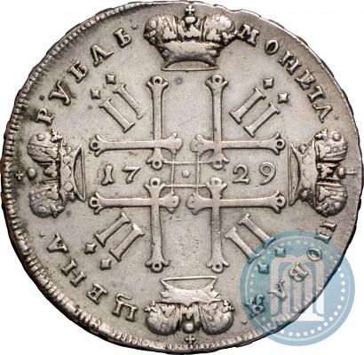 Фото 1 рубль 1729 года  "Тип 1729"