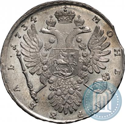 Picture 1 rouble 1734 year  "Type of 1734"