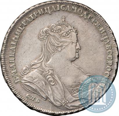 Picture 1 rouble 1738 year СПБ "Petersburg type"