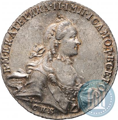 Picture 1 rouble 1763 year СПБ-НК 