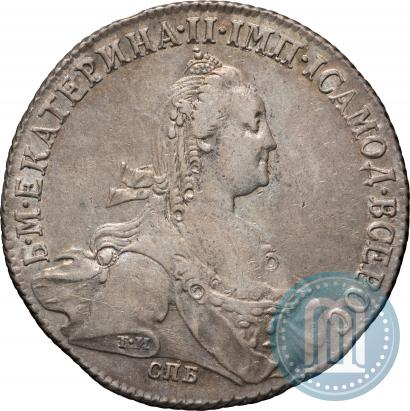 Picture 1 rouble 1774 year СПБ-ФЛ 