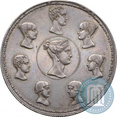 Picture 1,5 roubles - 10 złotych 1836 year П.У. "Family rouble"