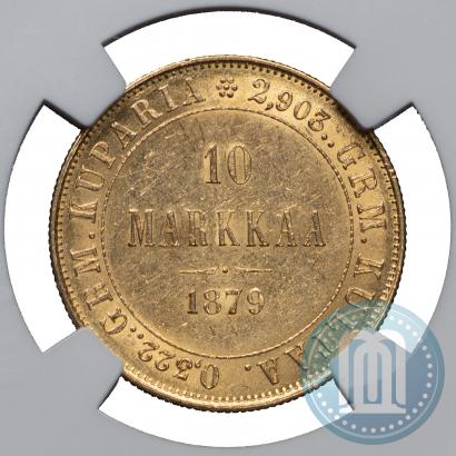 Picture 10 markkaa 1879 year S 