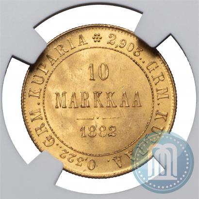 Picture 10 markkaa 1882 year S 
