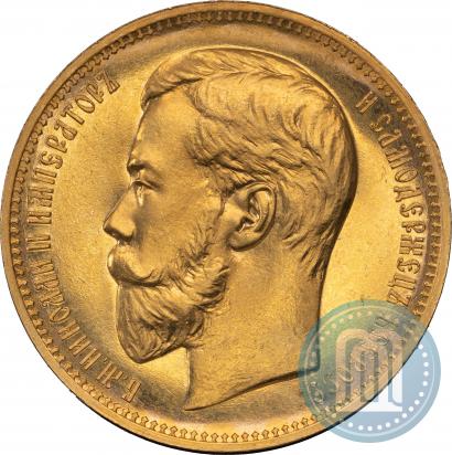 Picture 37,5 roubles - 100 francs 1902 year (*) 