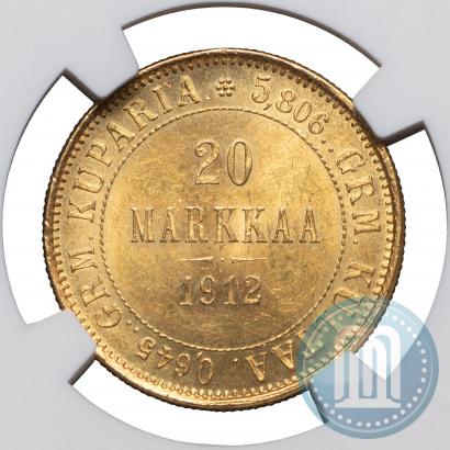 Picture 20 markkaa 1912 year S 