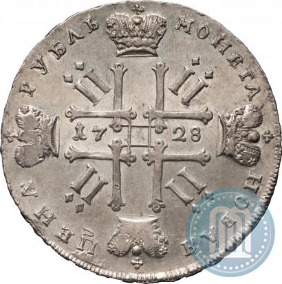 Picture 1 rouble 1728 year  "Type of 1728"