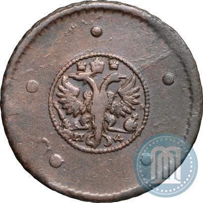 Picture 5 kopecks 1730 year МД 