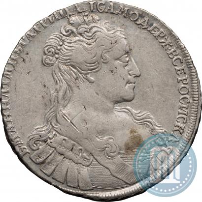 Фото 1 рубль 1734 года  "Тип 1734 года"