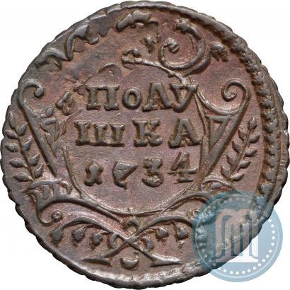 Picture Polushka 1734 year  