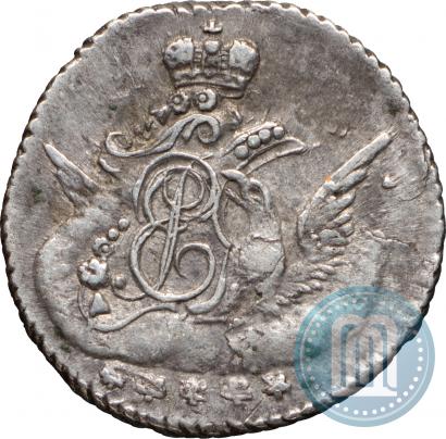 Фото 5 копеек 1758 года СПБ 