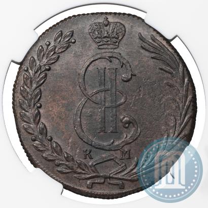 Фото 10 копеек 1779 года КМ 
