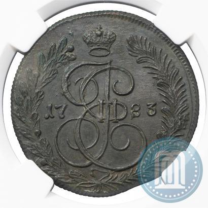 Фото 5 копеек 1783 года КМ 