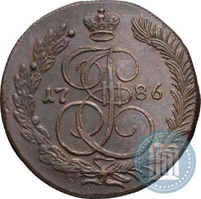 Picture 5 kopecks 1786 year КМ 