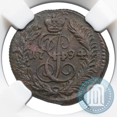 Фото Полушка 1794 года КМ 