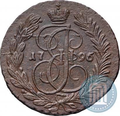 Picture 2 kopecks 1796 year АМ 