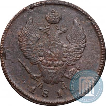 Фото 2 копейки 1819 года КМ-АД 