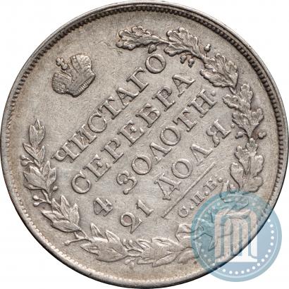 Фото 1 рубль 1824 года СПБ-ПД 
