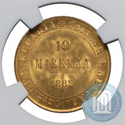 Picture 10 markkaa 1882 year S 