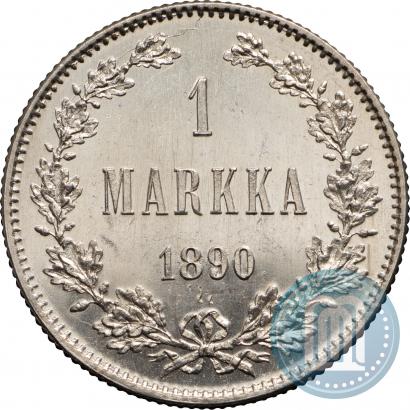 Picture 1 markka 1890 year L 